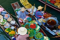 The Best of Damnoen Saduak (Floating) & Maeklong (Railway) Market 2