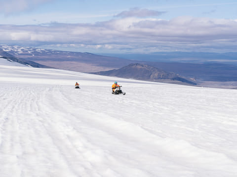 Into The Glacier - With Snowmobiling From Húsafell, photo 4