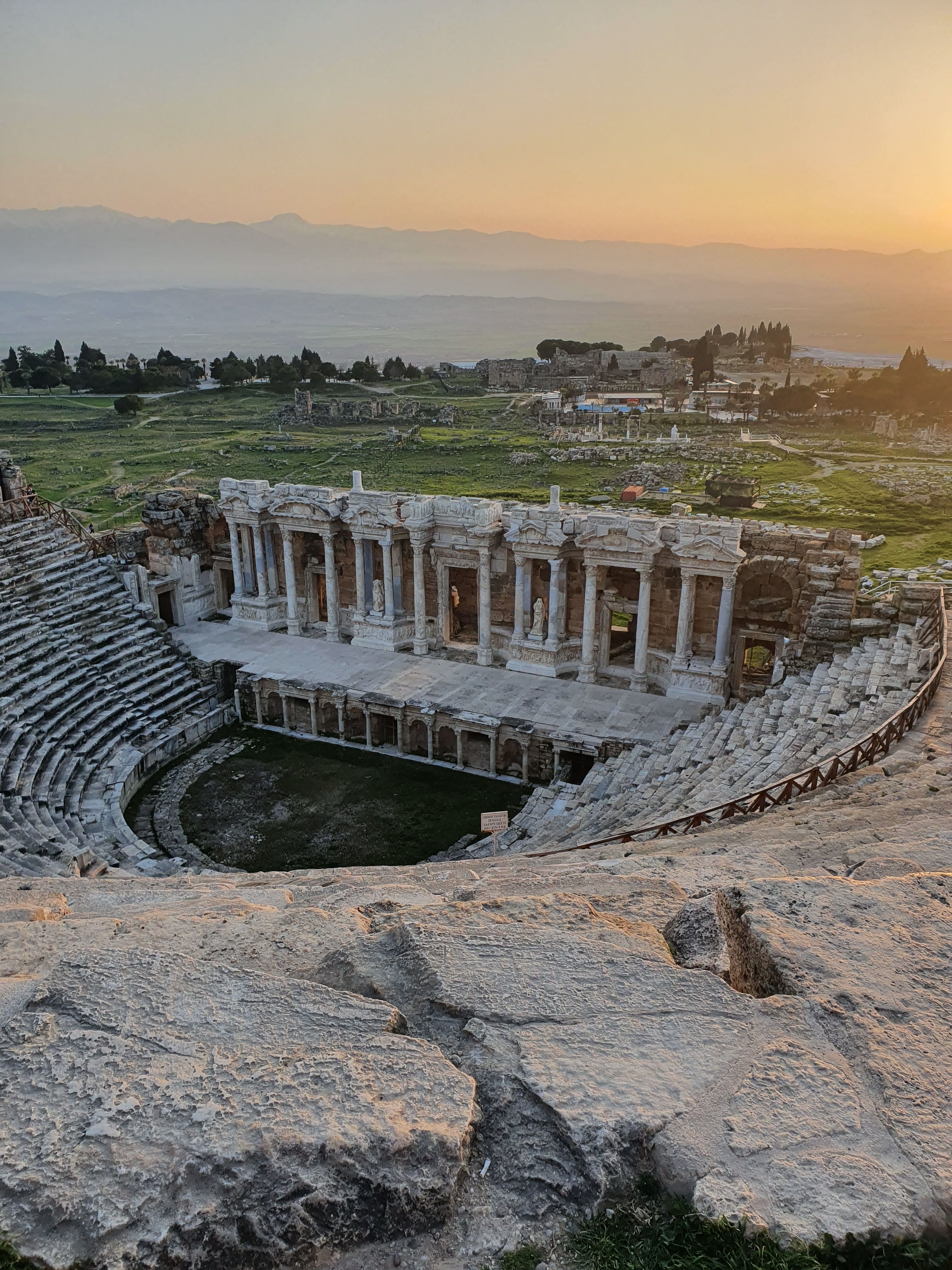 the amphiteater of hierapolis