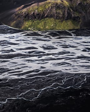 Black Sands & Riverbeds Airplane Tour from Skaftafell