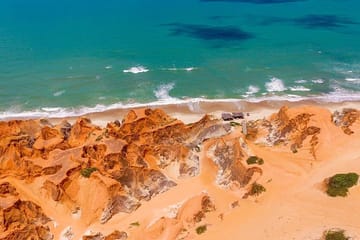 Morro Branco and Fontes Beach Day Tour from Fortaleza