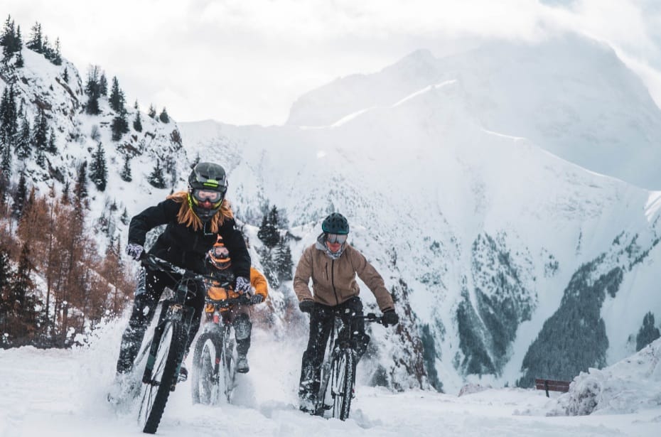 Snow mounain bike