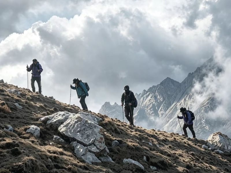 Lugu Mountain 3-Day Camping & Via Ferrata Adventure: Summit the Highest Peak of the West Qinling