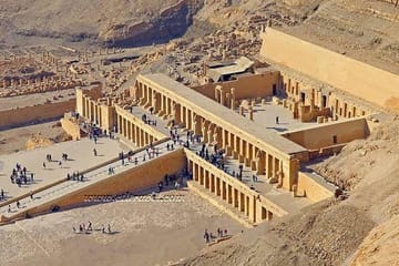 Luxor`s Hot-air balloon Karnak, Hatshepsut, Madinat Habu Temples