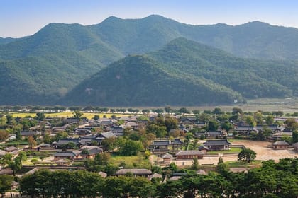 Private Andong Hahoe Folk Village Tour
