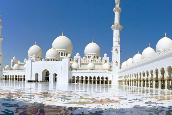 Abu Dhabi city tour with Grand Mosque visit & Ferrari  World  Theme park