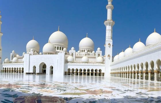 Abu Dhabi City Tour with Grand Mosque & SeaWorld Entrance tickets