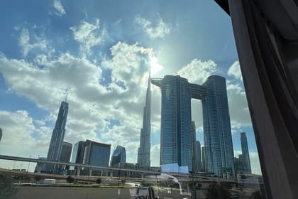 Dubai City Tour with Fountains show Private from Abu Dhabi