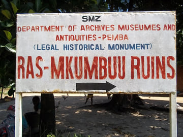 Old fort ruins, Chake Chake