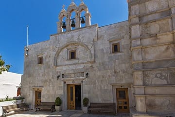 Mykonos 4-Hour Van Tour to Ano Mera Village and Kalafati Beach