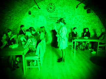 Mystery wine tasting IN THE DARK