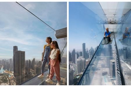Private Dubai city tour with Sky View Glass Slide tour