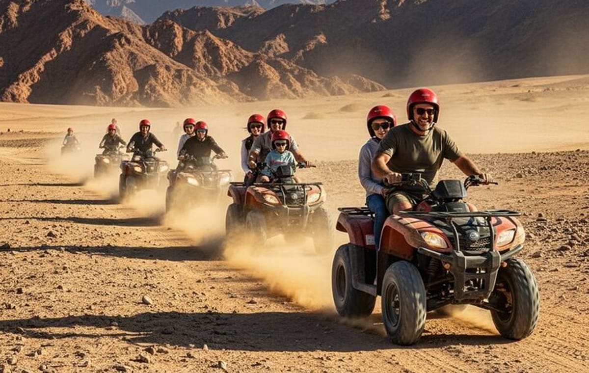 Double Quad Bike Safari In Sharm el-Sheikh