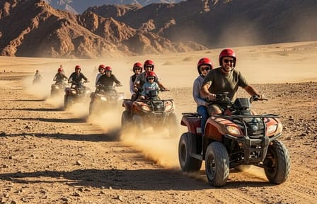Quad Bike Safari and Camel Ride in Marsa Alam with Dinner