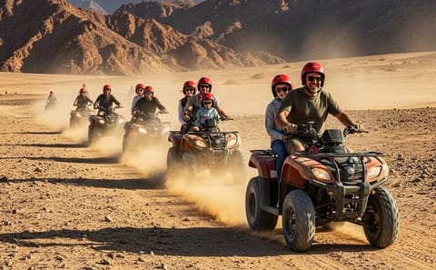 Quad Bike Safari and Camel Ride in Marsa Alam with Dinner