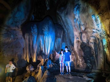 Caving after jungle kayaking
