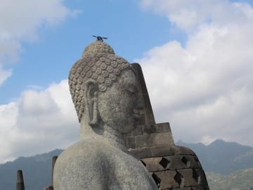 Top of Borobudur temple, central Java