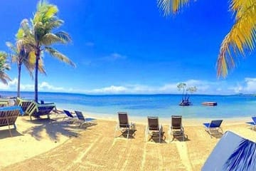 Private Beach Day at Las Palmas, West Bay, Roatán