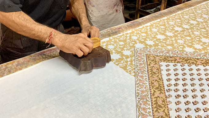 Private Half-Day Textile Dyeing & Block Printing Experience in Jaipur with Pickup & Drop