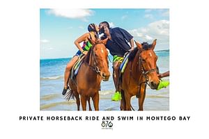 Private Horseback ride and swim in Montego Bay