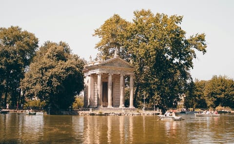 Professional Photoshoot at Villa Borghese Garden in Rome