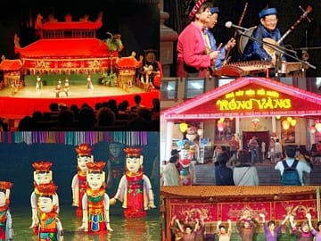 Water Puppet Show with Cyclo Ride and Dinner Cruise in Ho Chi Minh City