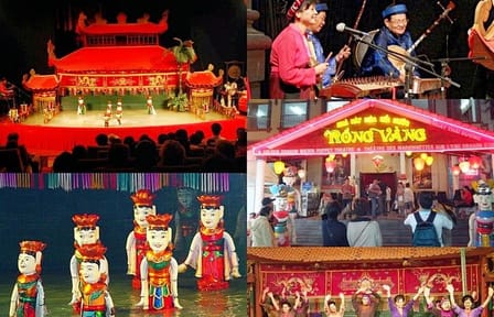 Water Puppet Show with Cyclo Ride and Dinner Cruise in Ho Chi Minh City