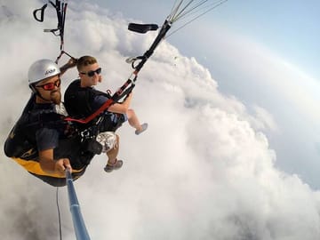 Tandem Paragliding Experience Over Alanya's Coastline
