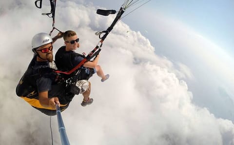Tandem Paragliding Experience Over Alanya's Coastline