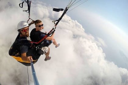 Tandem Paragliding Tour in Alanya with Roundtrip Transfer