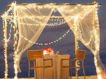Private Beach Dinner Experience in Fuvahmulah, Maldives