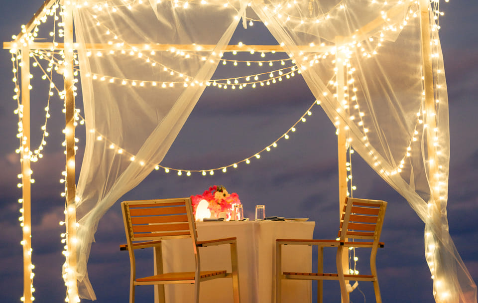 Private Beach Dinner Experience in Fuvahmulah, Maldives