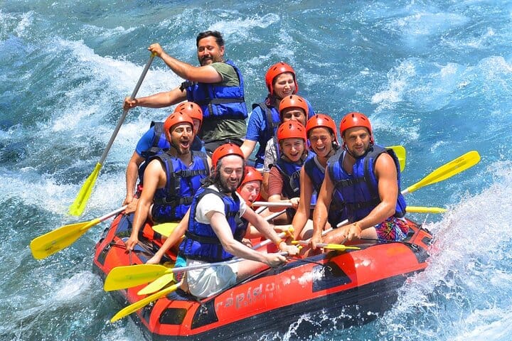 Canyoning, Rafting and Zipline Adventure from Belek and Antalya