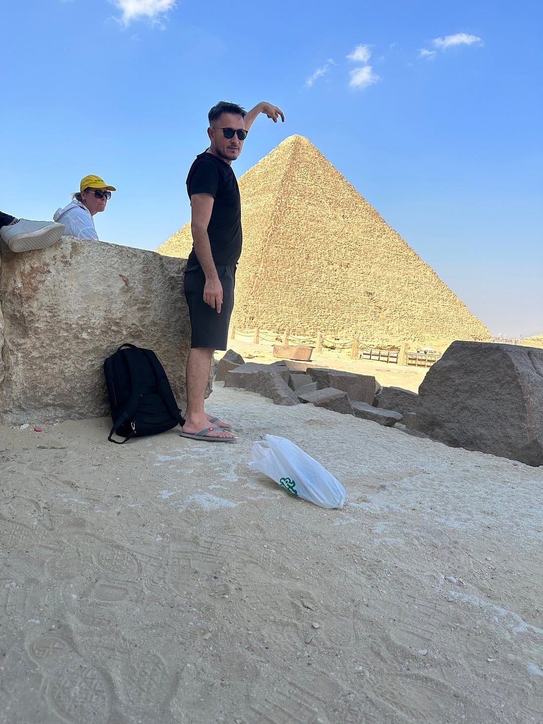 cliente con la gran vista piramidal