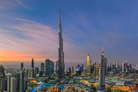 Burj Khalifa exterior, a marvel of modern architecture.