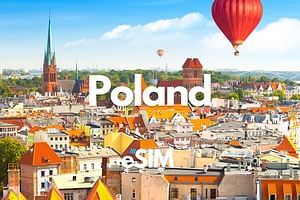 Poland Data eSIM from 0.5GB daily to 50GB 30 Days