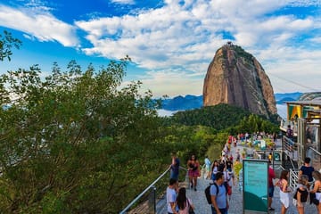 Christ The Redeemer & Sunset At Sugarloaf