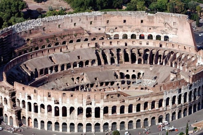Colosseum from above
