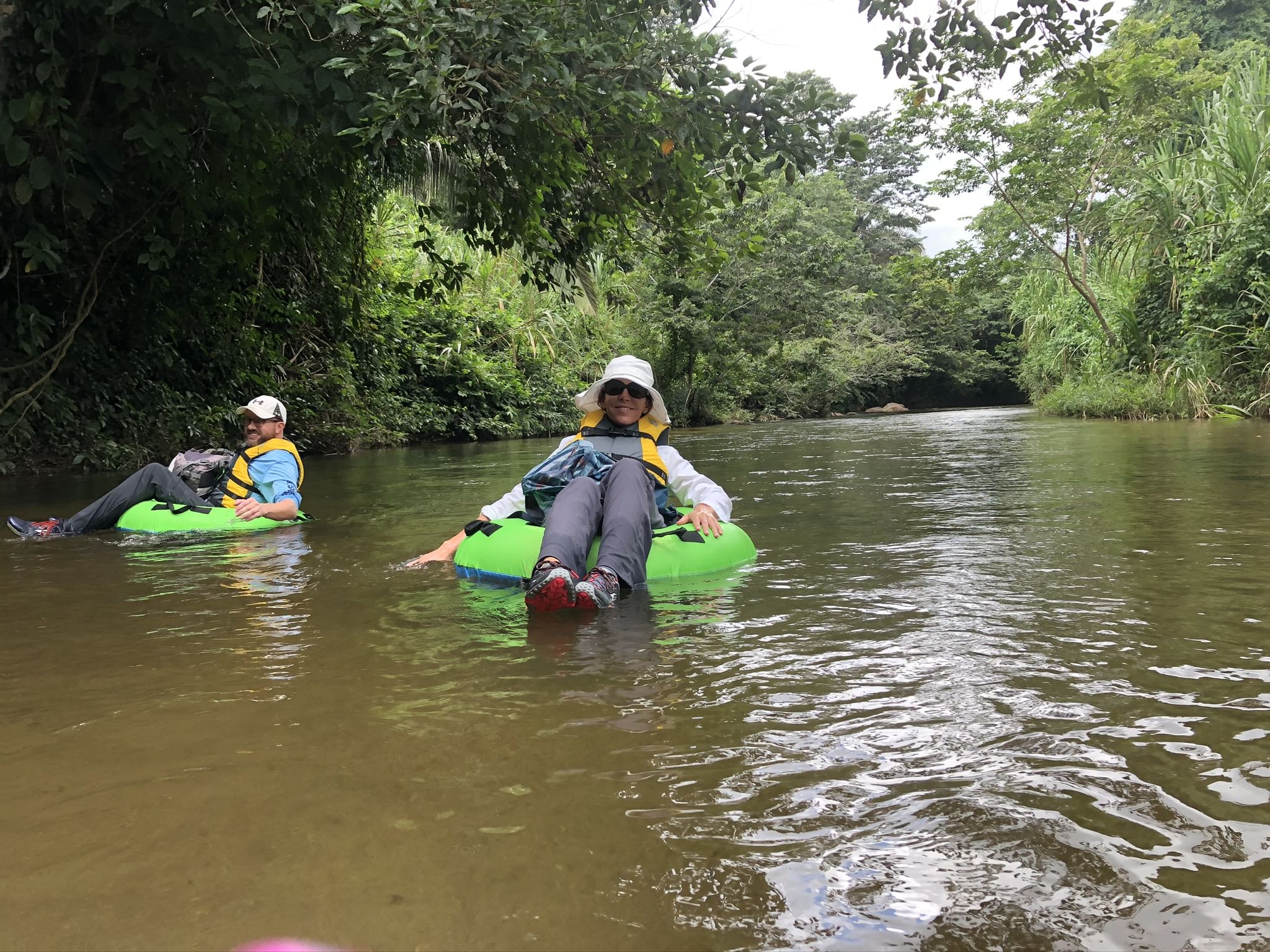 River tubing is a highlight of the Jaguar Preserve.