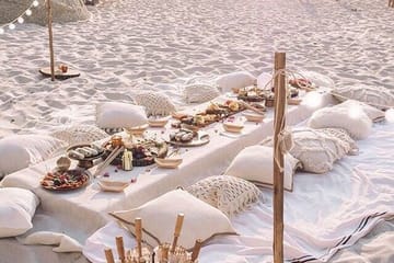 Private Gourmet Picnic on the Beach in Philipsburg, Sint Maarten