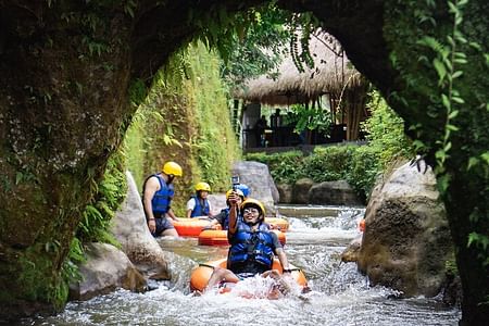 Cave Tubing and Ubud Jungle Swing Adventure