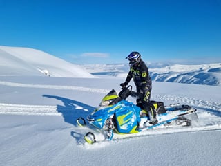 Adventure snowmobile tour Akureyri, photo 15