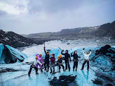 3 Day Winter Iceland Tour to Golden Circle, South Coast, Ice Cave and Glacier Hike at Jökulsárlón , photo 5