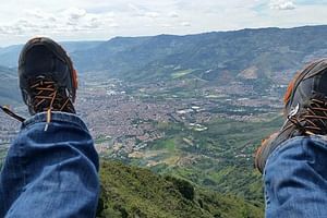 Private Medellin Paragliding and Christmas Lights Tour