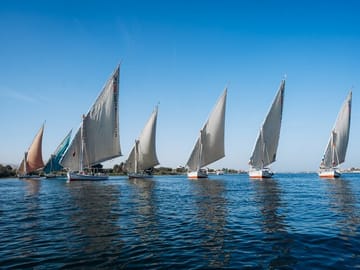 Luxor Sunset Felucca & Night Tour: Temple Visit & Sound & Light