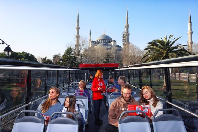 Istanbul: Open-Top Hop-on Hop-off Sightseeing Bus 3