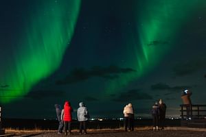 Northern Lights Tour in off-road minibus with chocolate, pastries and pictures - Small group