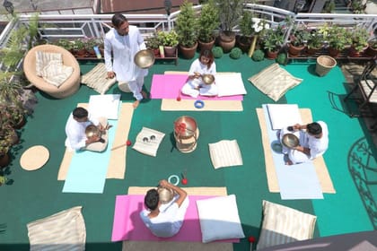 Singing Bowls for Brain Entertainment Therapy