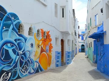 Asilah Coastal Tour and Scenic Sightseeing in Tangier
