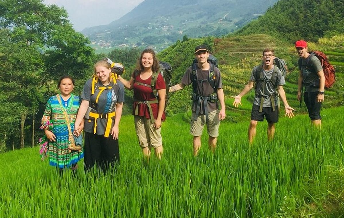 5 Hours Trekking with Terraced Rice Field in Sapa